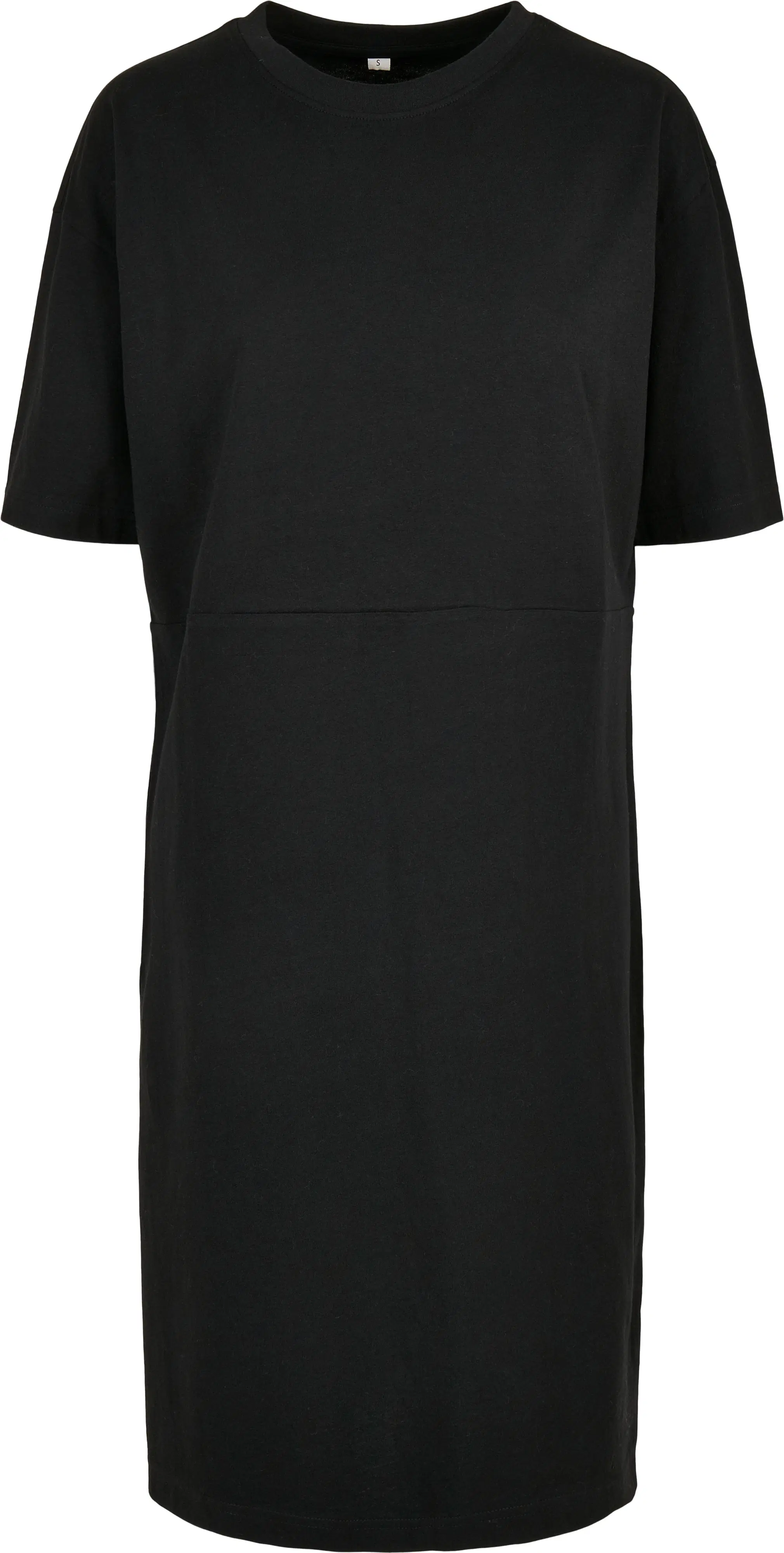 Women's organic oversizes slit tee dress