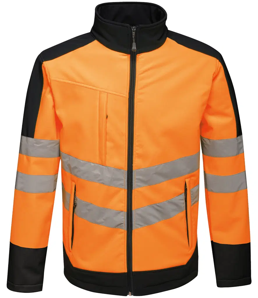 Regatta High Visibility Pro Contrast Soft Shell Jacket