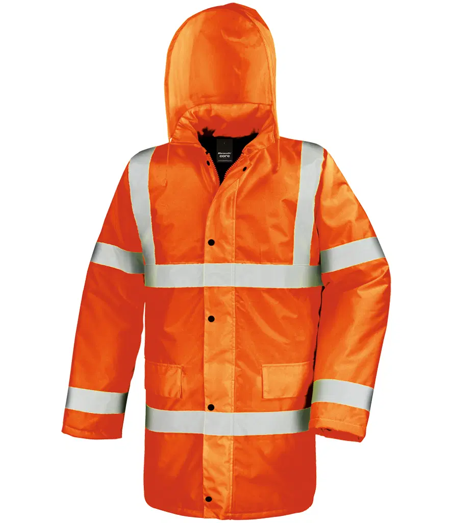Result Core Hi-Vis Motorway Coat